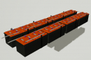Tyumen battery 48ТН-450У2 тепловозная